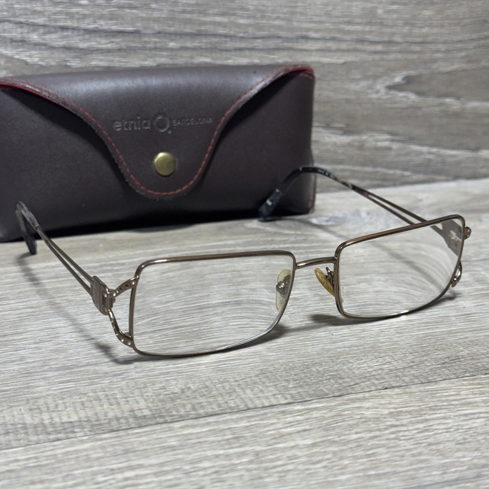 Salvatore Ferragamo 1643-B 695 Womens Rectangular Metal Frames 54-16-135‎ Italy